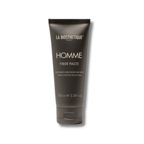 Моделирующая паста-тянучка для волос с атласным блеском - La Biosthetique Homme Fiber Paste фото