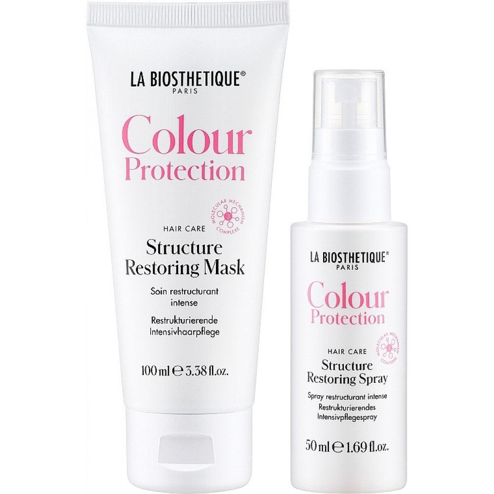 Набір для глибокого відновлення структури волосся - La Biosthetique Colour Protection Structure Restoring Treatment фото 2