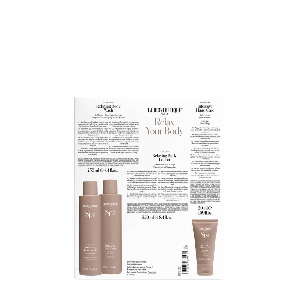 Набор подарочный для ухода за телом - La Biosthetique Relax Your Body Set фото 4