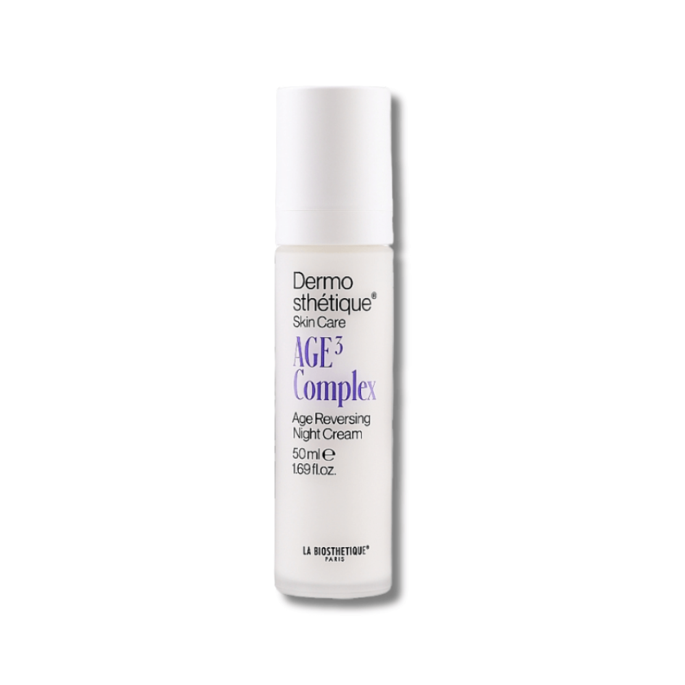 Нічний антивіковий крем для обличчя - La Biosthetique Dermosthetique Skin Care AGE³ Age Reversing Night Cream фото