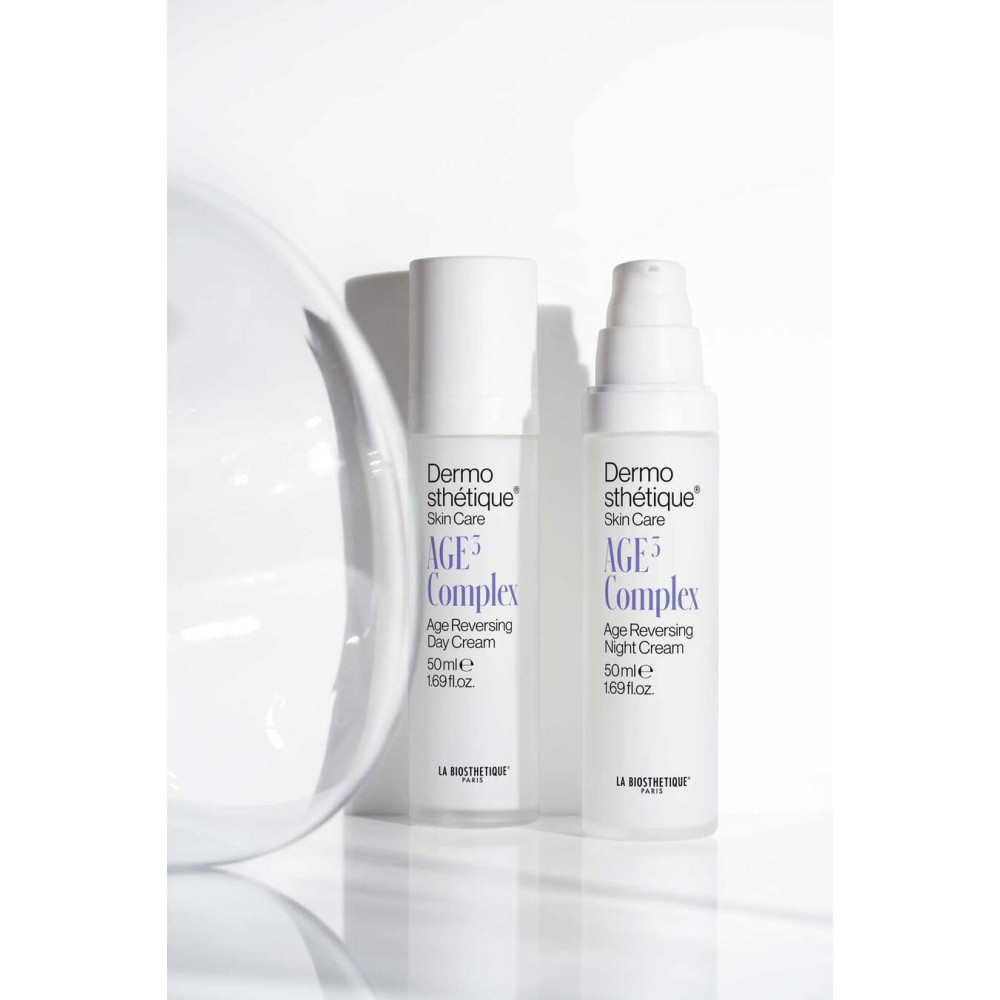 Нічний антивіковий крем для обличчя - La Biosthetique Dermosthetique Skin Care AGE³ Age Reversing Night Cream фото 3