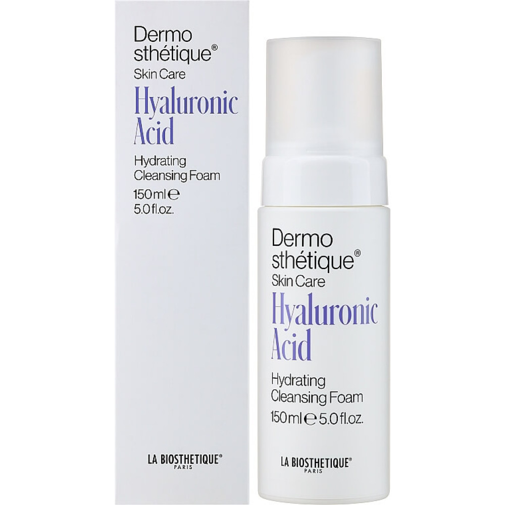 Очищающая пенка с гиалуроновой кислотой - La Biosthetique Dermosthetique Hyaluronic Acid Cleansing Foam фото 3