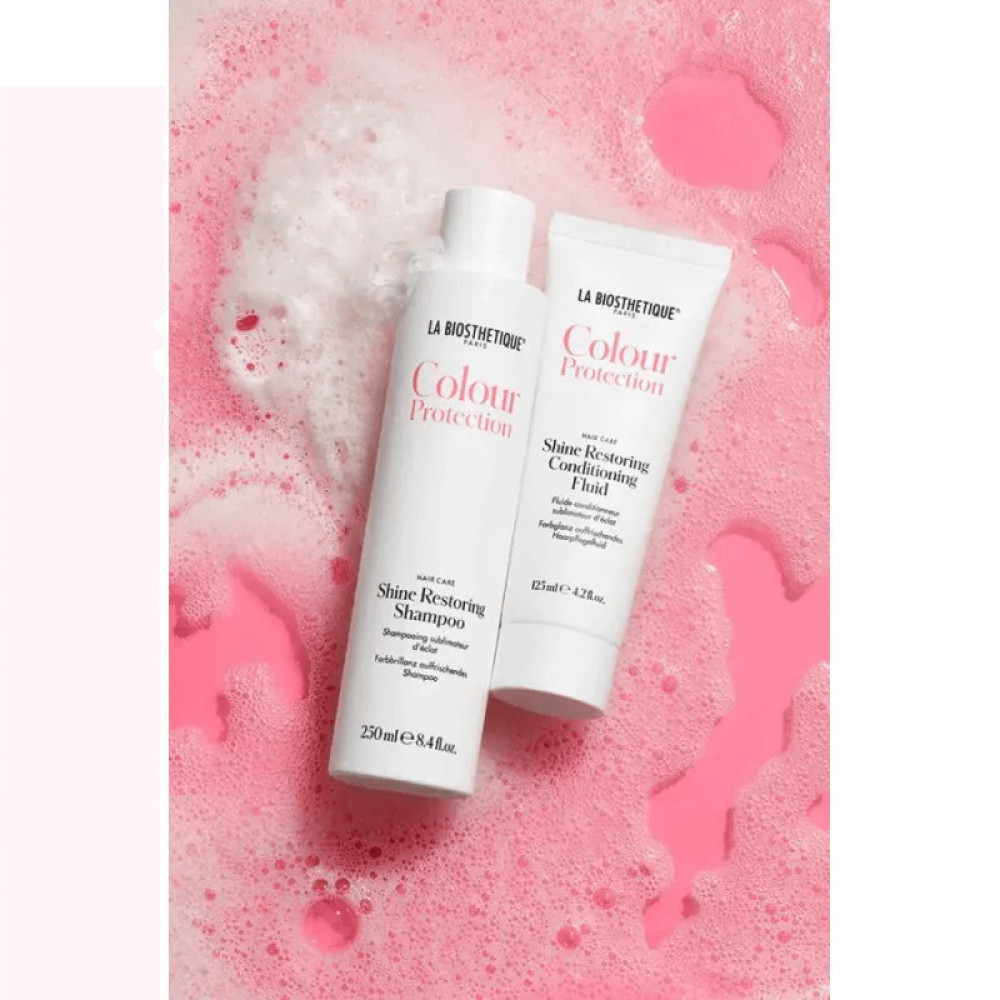 Шампунь для восстановления цвета и блеска - La Biosthetique Colour Protection Shine Restoring Shampoo фото 3