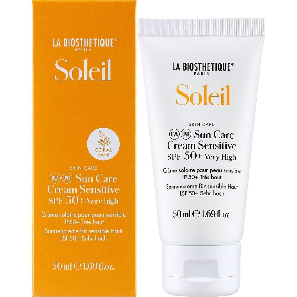 Солнцезащитный крем для чувствительной кожи - La Biosthetique Soleil Sun Care Cream Sensitive SPF 50+ фото 2