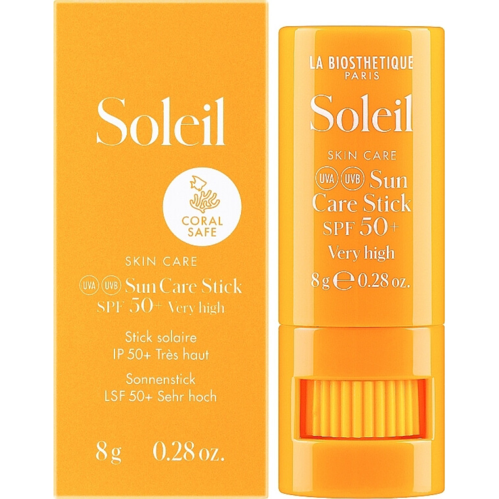 Сонцезахисний стик SPF50 - La Biosthetique Soleil Sun Care Stick SPF50+ фото 2