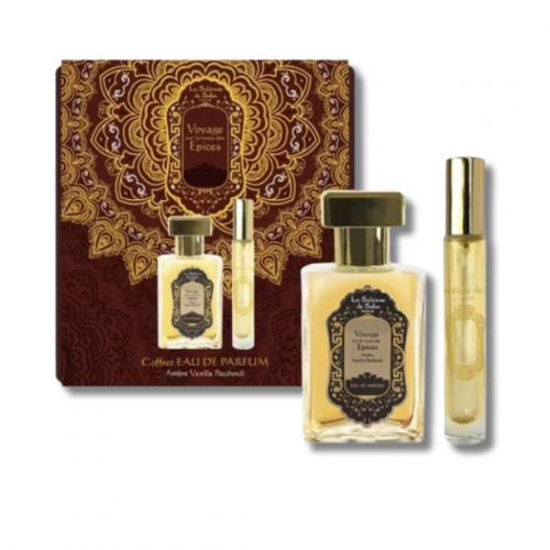 Подарочный набор - La Sultane de Saba Ayurvedic Perfume Gift Box Amber Vanilla Patchouli фото
