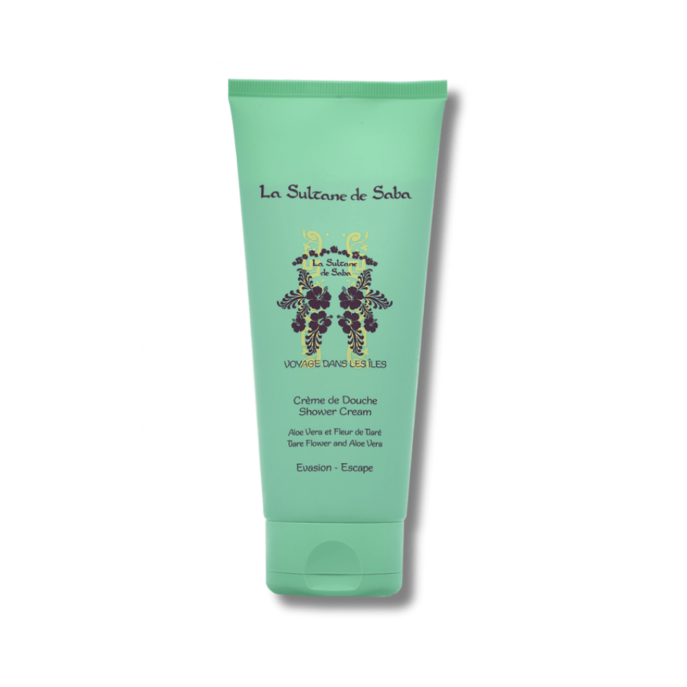 Крем для душа Тиаре и Алоэ вера - La Sultane de Saba Shower Cream Tiare Flowers And Aloe Vera фото