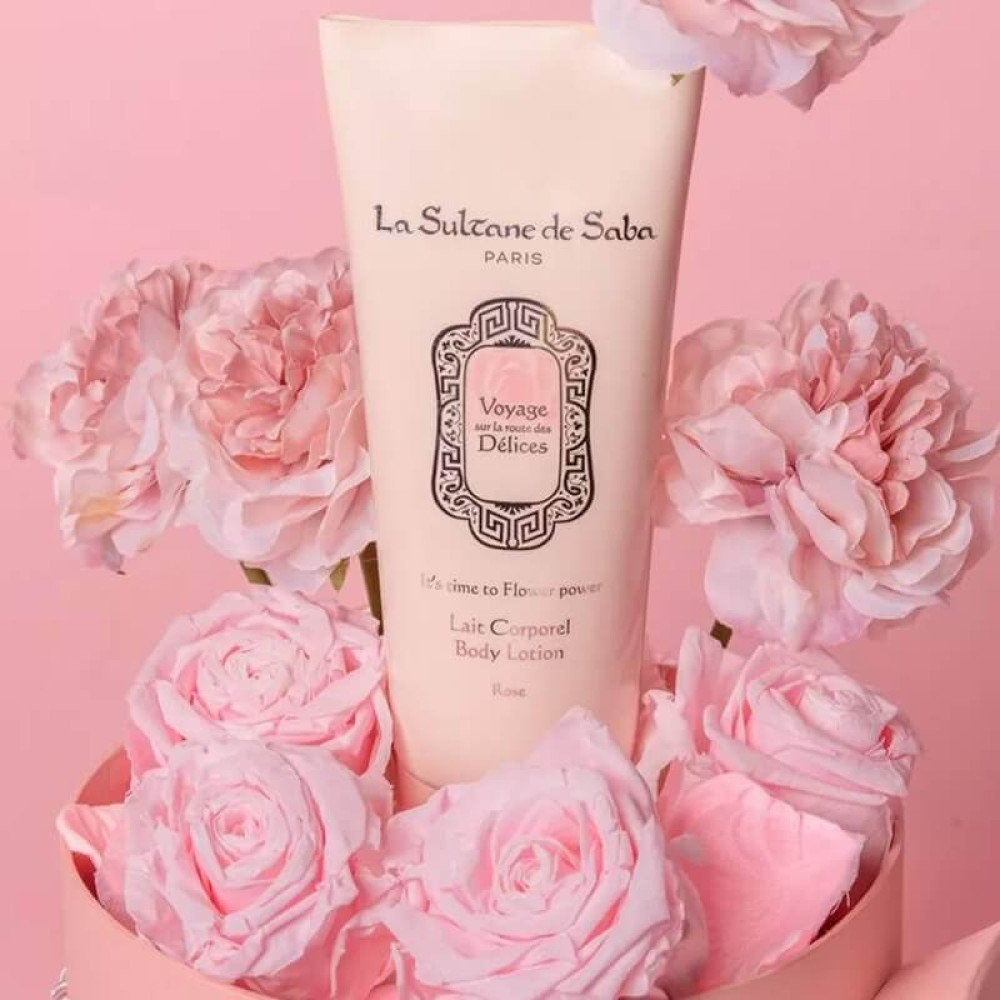 Крем-гель для душа «Роза» - La Sultane de Saba Voyage Délices Shower Cream Rose Fragrance   фото 2