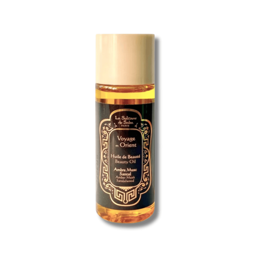 Масло красоты для тела и волос "Амбра, мускус, сандал" - La Sultane de Saba Beauty Oil AMS фото