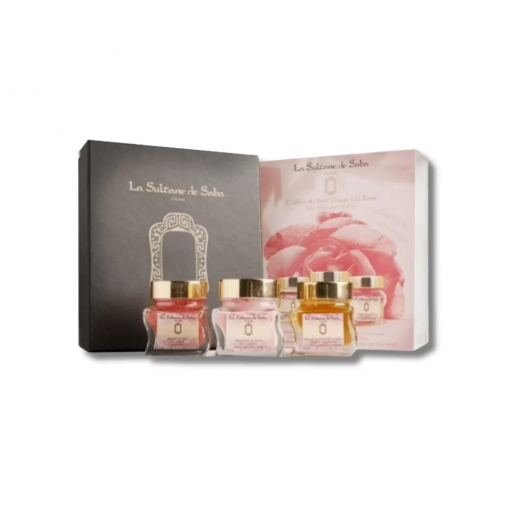 Набор для лица с экстрактом розы - La Sultane de Saba Rose Face Set фото