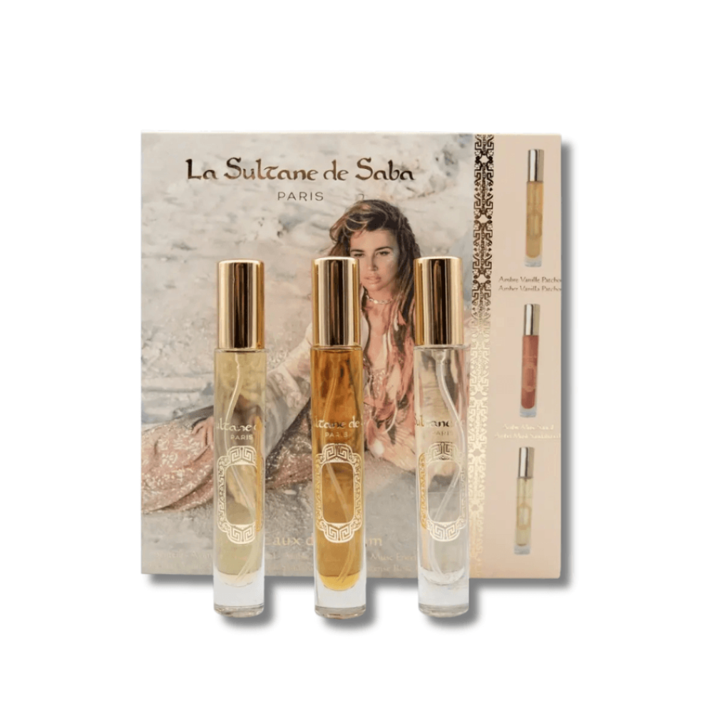 Набор миниатюр парфюмов - La Sultane de Saba Set EDP Purse Spray фото