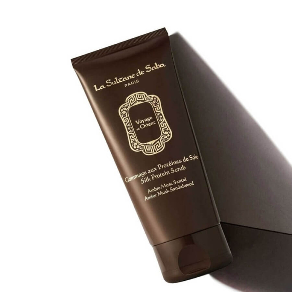 Скраб для тела "Шёлковый" - La Sultane De Saba Silk Protein Scrub AMS фото 3