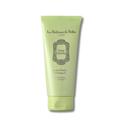 Скраб для тіла "Зелений чай з імбиром" - La Sultane De Saba Body Protein Scrub Ginger & Green Tea фото