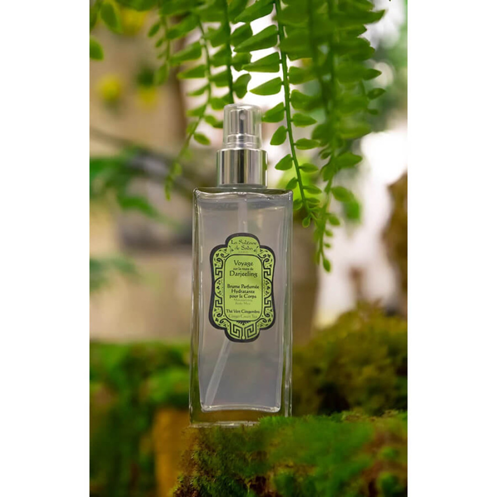 Вода для тела "Зелёный чай и имбирь" - La Sultane de Saba Moisturizing Mist Ginger Green Tea Fragrance фото 2