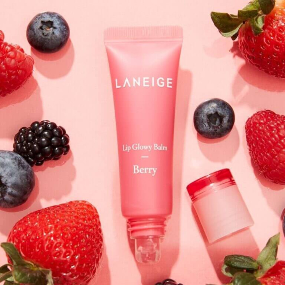 Сверкающий бальзам для губ "Лесные ягоды" - Laneige Lip Glowy Balm Berry фото 2