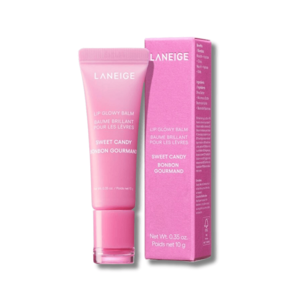 Сяючий бальзам для губ "Льодяник" - Laneige Lip Glowy Balm Sweet Candy фото