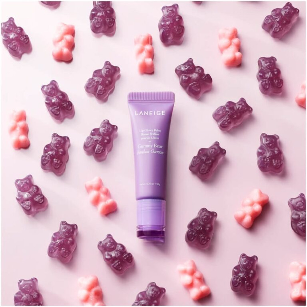 Сверкающий бальзам для губ "Мармеладный мишка" - Laneige Lip Glowy Balm Gummy Bear фото 2