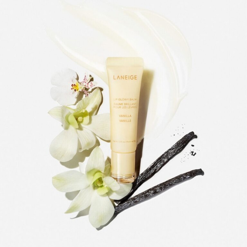 Сяючий бальзам для губ "Ваніль" - Laneige Lip Glowy Balm Vanilla фото 2