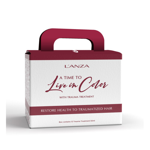 Подарунковий набір - L'anza Healing ColorCare Box Trauma Treatment  фото