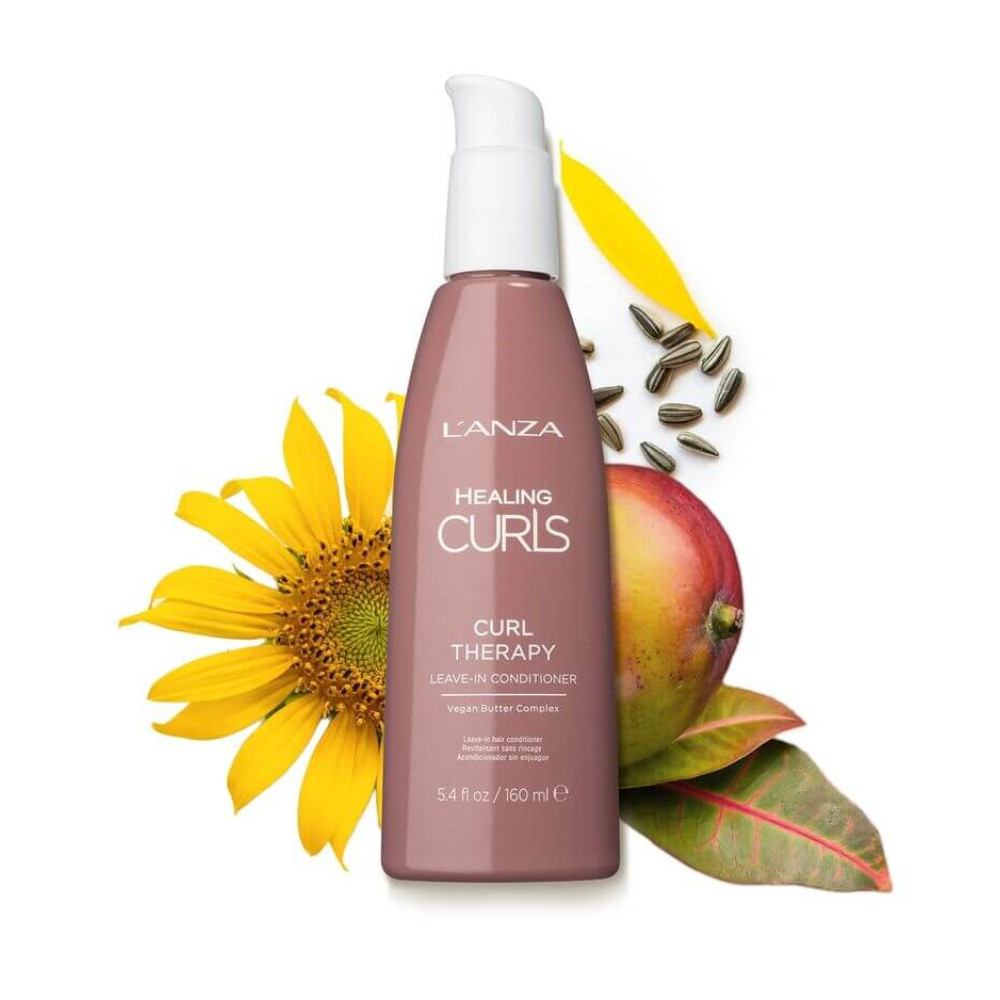 Флюїд зволожуючий для кучерявого волосся - L'anza Curls Curl Therapy Leave-In Moisturizer фото 2