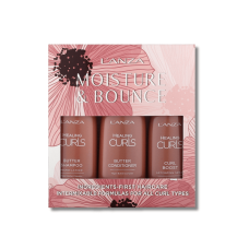 Набор для вьющихся волос - L'anza Healing Curls Moisture & Bounce Holiday Trio 