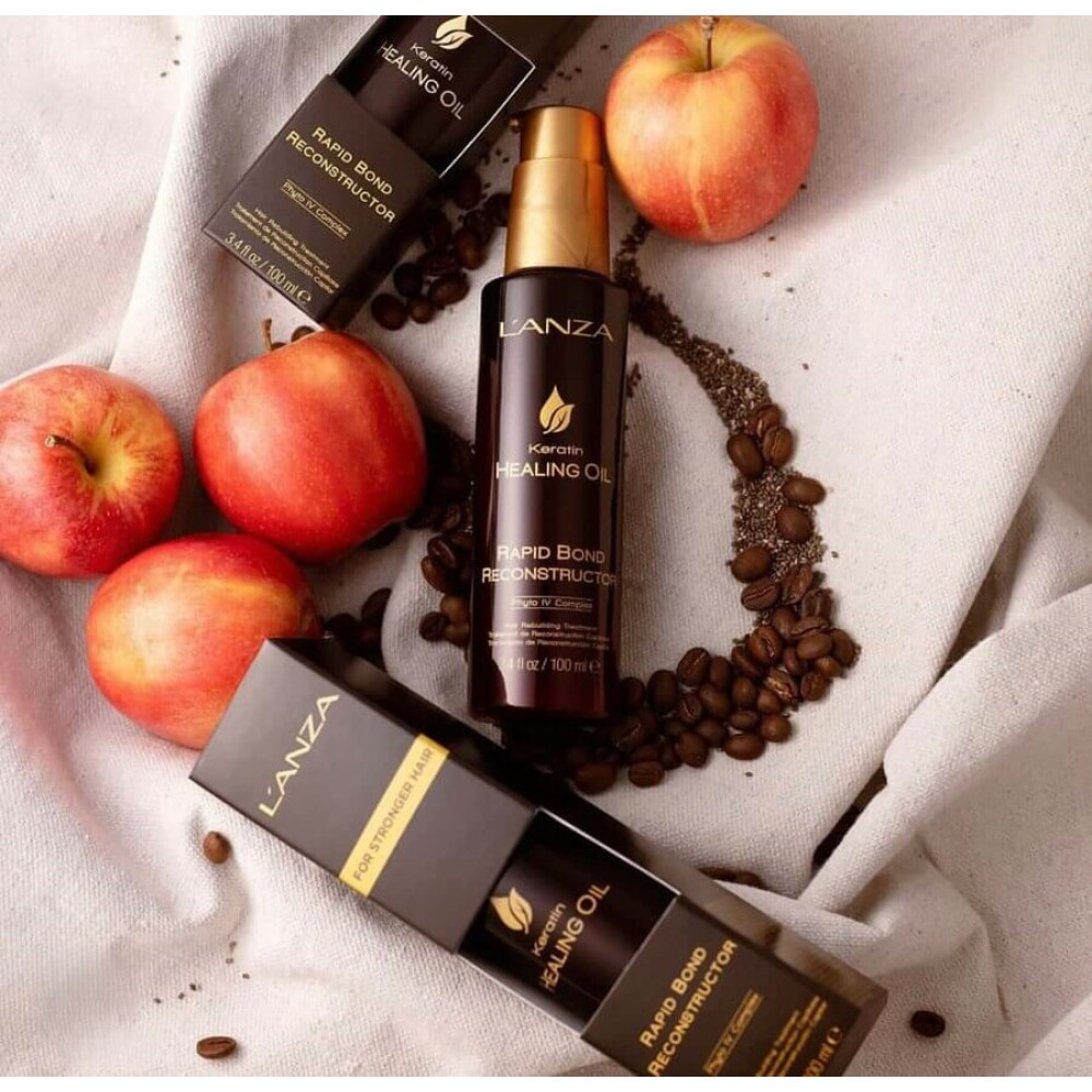 Реконструктор для інтенсивного відновлення волосся - L'anza Keratin Healing Oil Rapid Bond Reconstructor фото 3