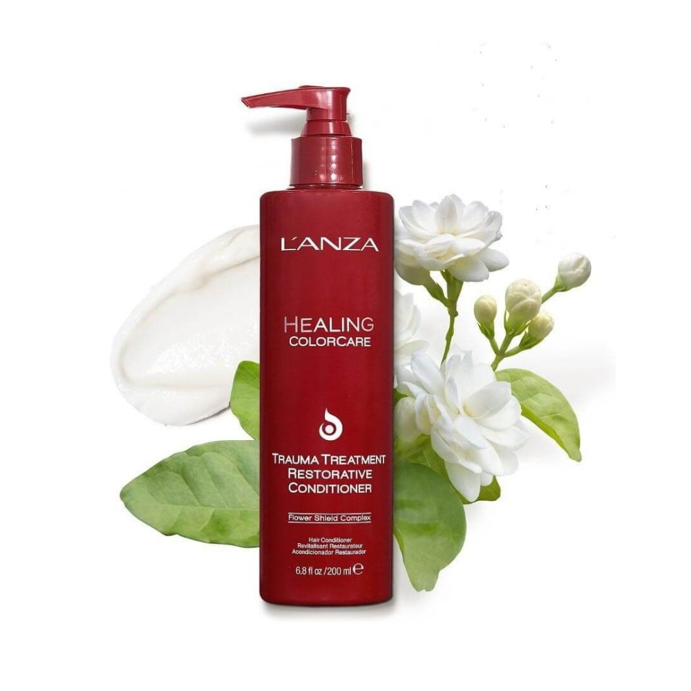 Восстанавливающий кондиционер для защиты цвета волос - L'anza Healing ColorCare Trauma Treatment Restorative Conditioner фото 2