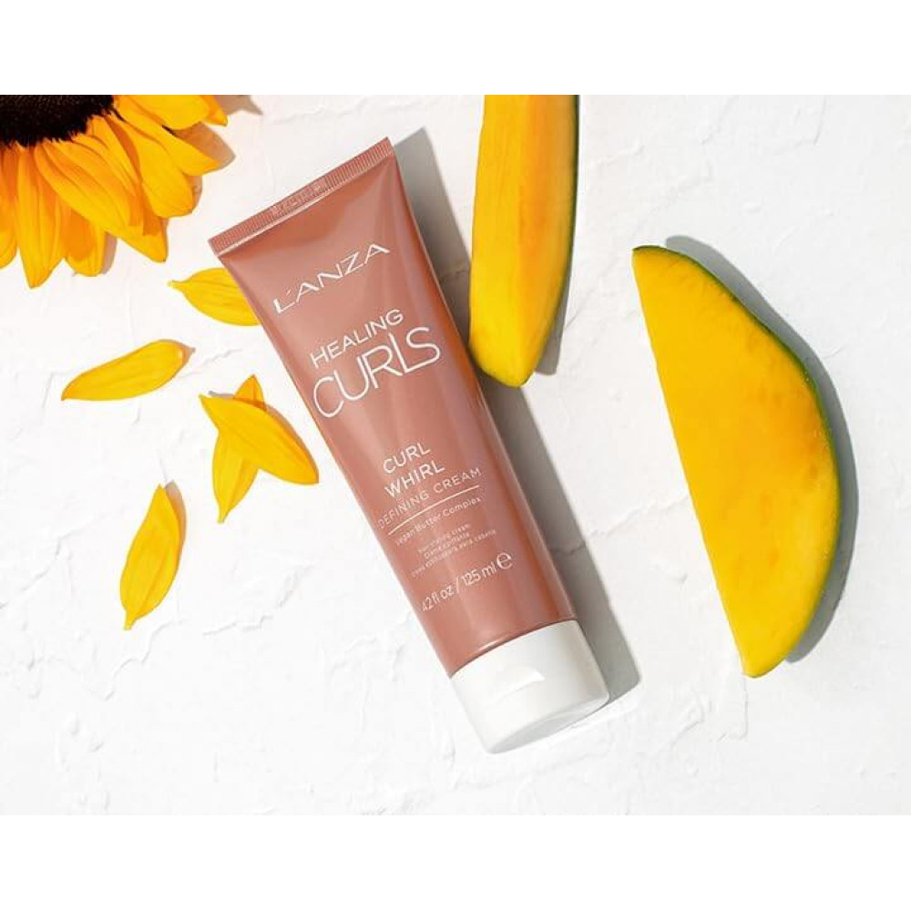 Зволожуючий крем для волосся - L'anza Curls Curl Whirl Defining Cream фото 2