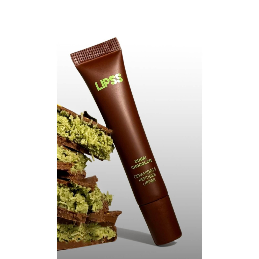 Блеск для губ "Дубайский шоколад" - Lipss Lipper Dubai Chocolate Lip Gloss фото 5