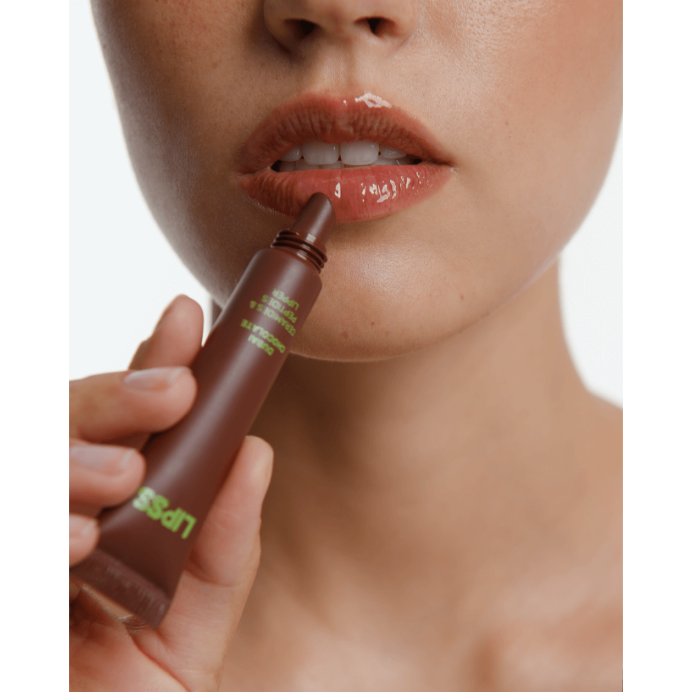 Блеск для губ "Дубайский шоколад" - Lipss Lipper Dubai Chocolate Lip Gloss фото 2