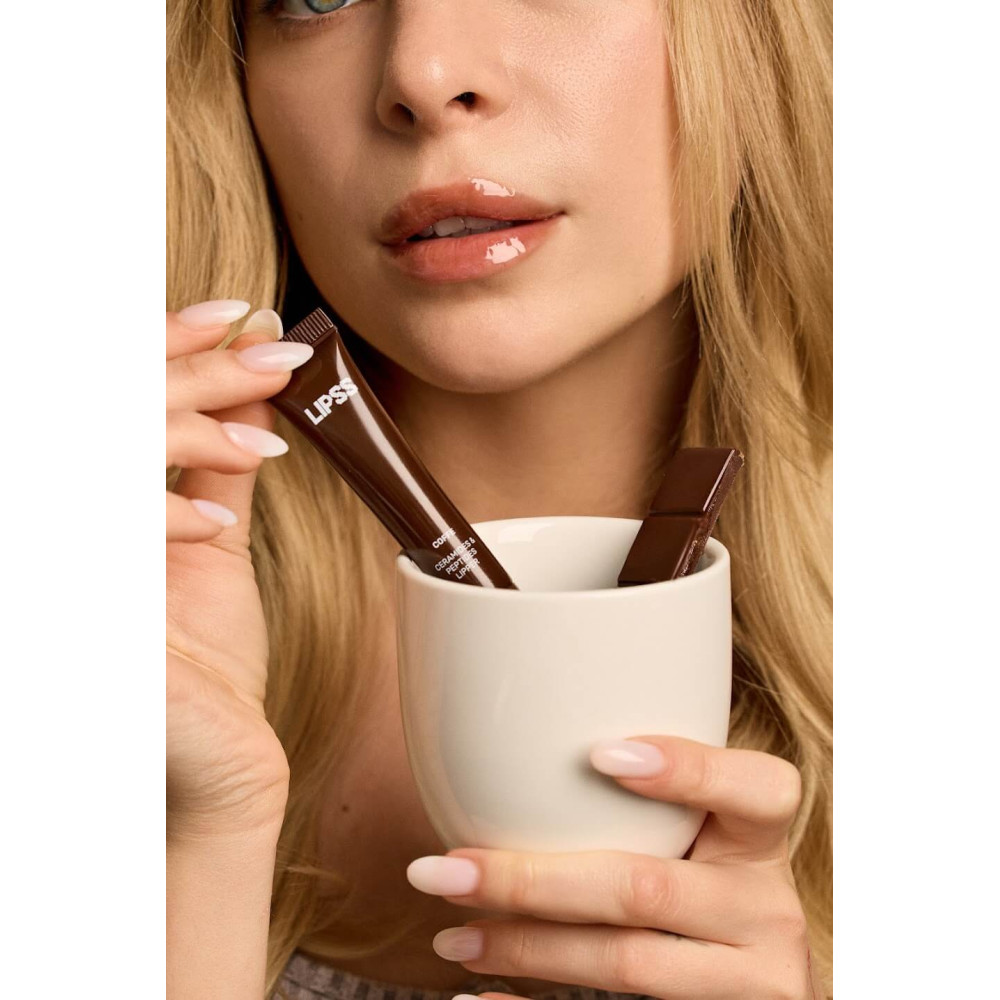 Блеск для губ "Кофе"- Lipss Lipper Coffee Lip Gloss фото 3