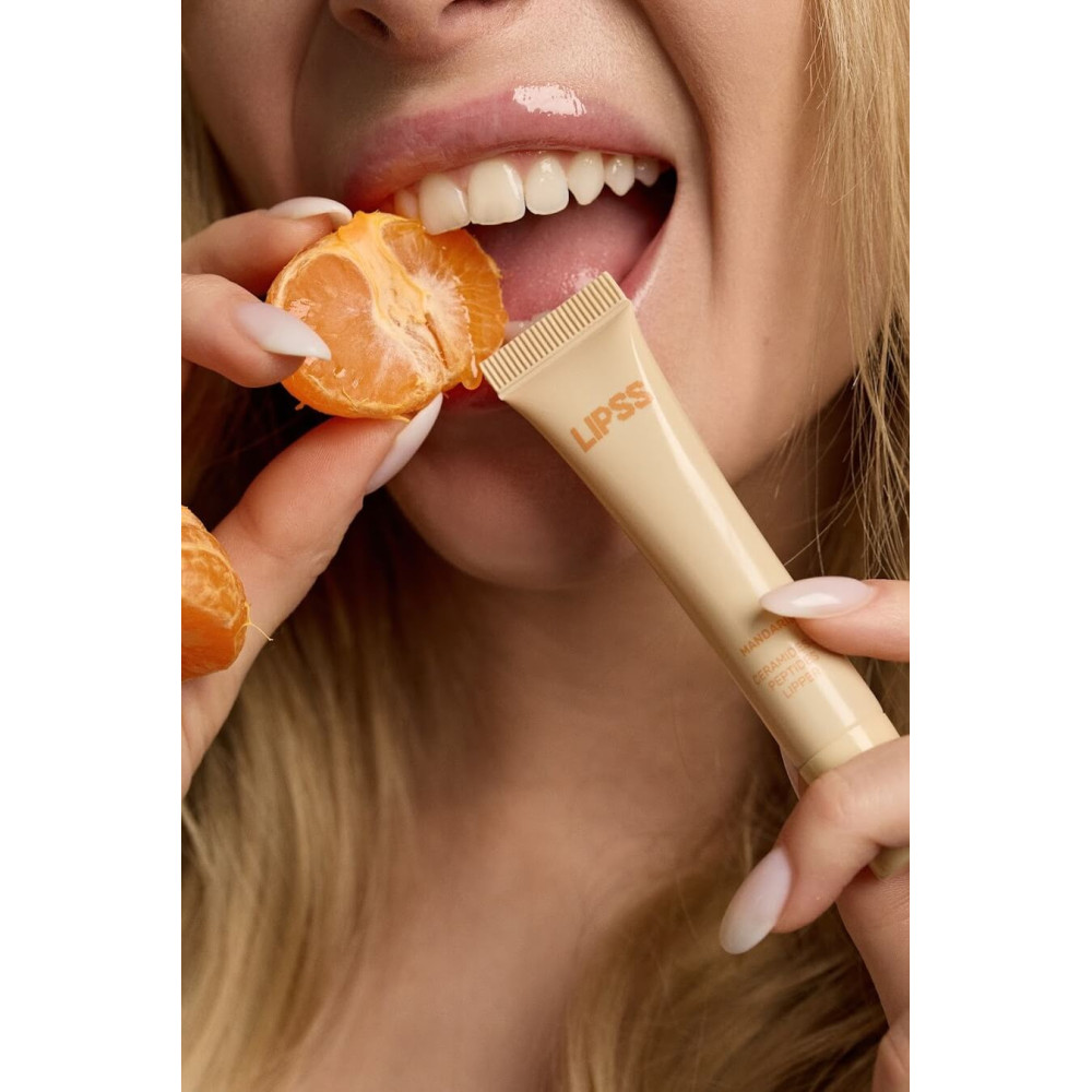 Блеск для губ "Мандарин"- Lipss Lipper Mandarin Lip Gloss фото 4