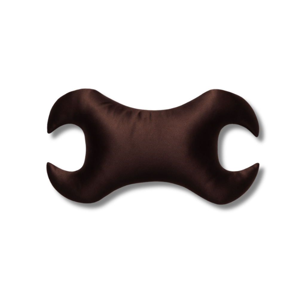 Анти-ейдж подушка KEY проти зморшок навколо очей коричнева - MOLODO Key Anti-Aging Pillow Against Wrinkles Around The Eyes Brown фото