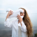 Анти-ейдж подушка KEY проти зморшок навколо очей молочна - MOLODO Key Anti-Aging Pillow Against Wrinkles Around The Eyes Off White фото 3