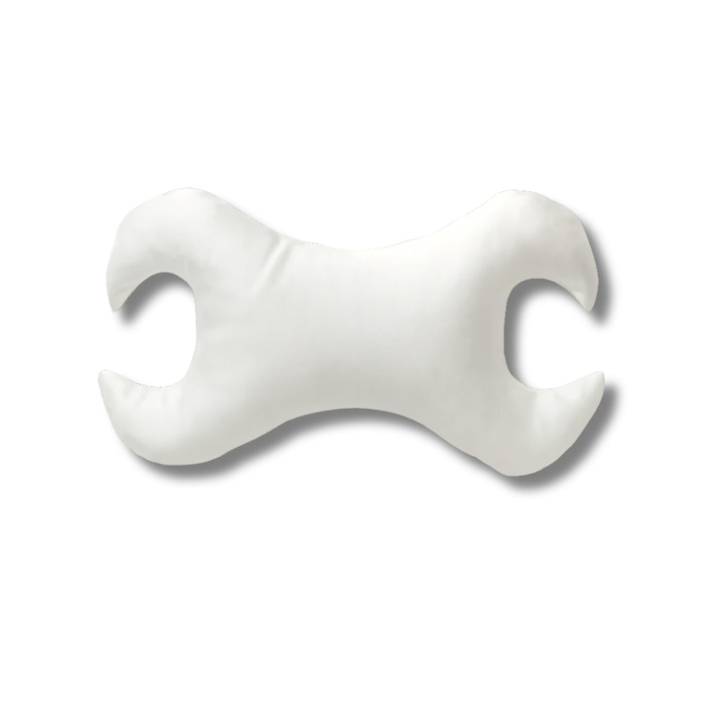 Анти-ейдж подушка KEY проти зморшок навколо очей молочна - MOLODO Key Anti-Aging Pillow Against Wrinkles Around The Eyes Off White фото
