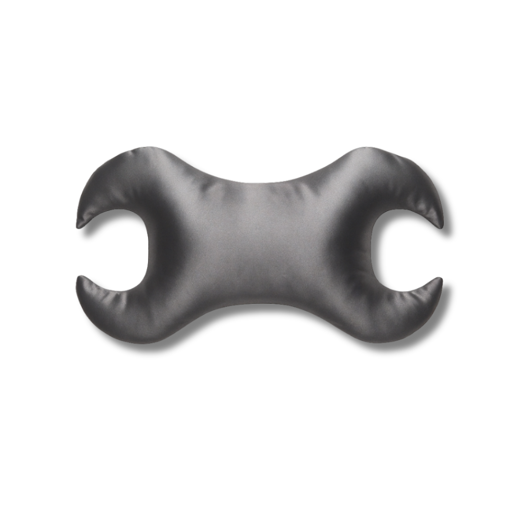 Анти-ейдж подушка KEY проти зморшок навколо очей сіра - MOLODO Key Anti-Aging Pillow Against Wrinkles Around The Eyes Stone Grey фото