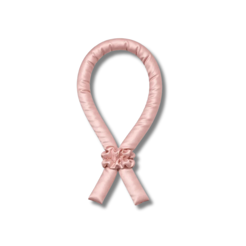 M'які бігуді з 100% натурального шовку пудрові - MOLODO Silk Curlers Powder Pink фото