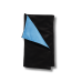 Полотенце для тела из шелка и микрофибры черное - MOLODO Silk & Microfibre Towel Black фото
