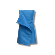 Полотенце для тела из шелка и микрофибры синее - MOLODO Silk & Microfibre Towel Blue 