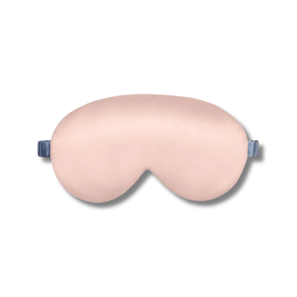 Шелковая маска для сна пудровая - MOLODO Silk Sleep Mask Powder Pink фото