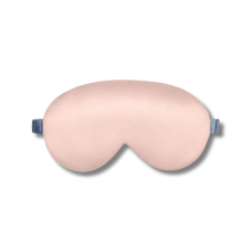 Шелковая маска для сна пудровая - MOLODO Silk Sleep Mask Powder Pink 