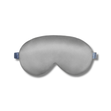 Шелковая маска для сна серая - MOLODO Silk Sleep Mask Stone Grey 