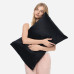 Шелковая наволочка чёрная - MOLODO Silk Pillowcase Black фото 2