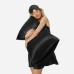 Шелковая наволочка чёрная - MOLODO Silk Pillowcase Black фото 4