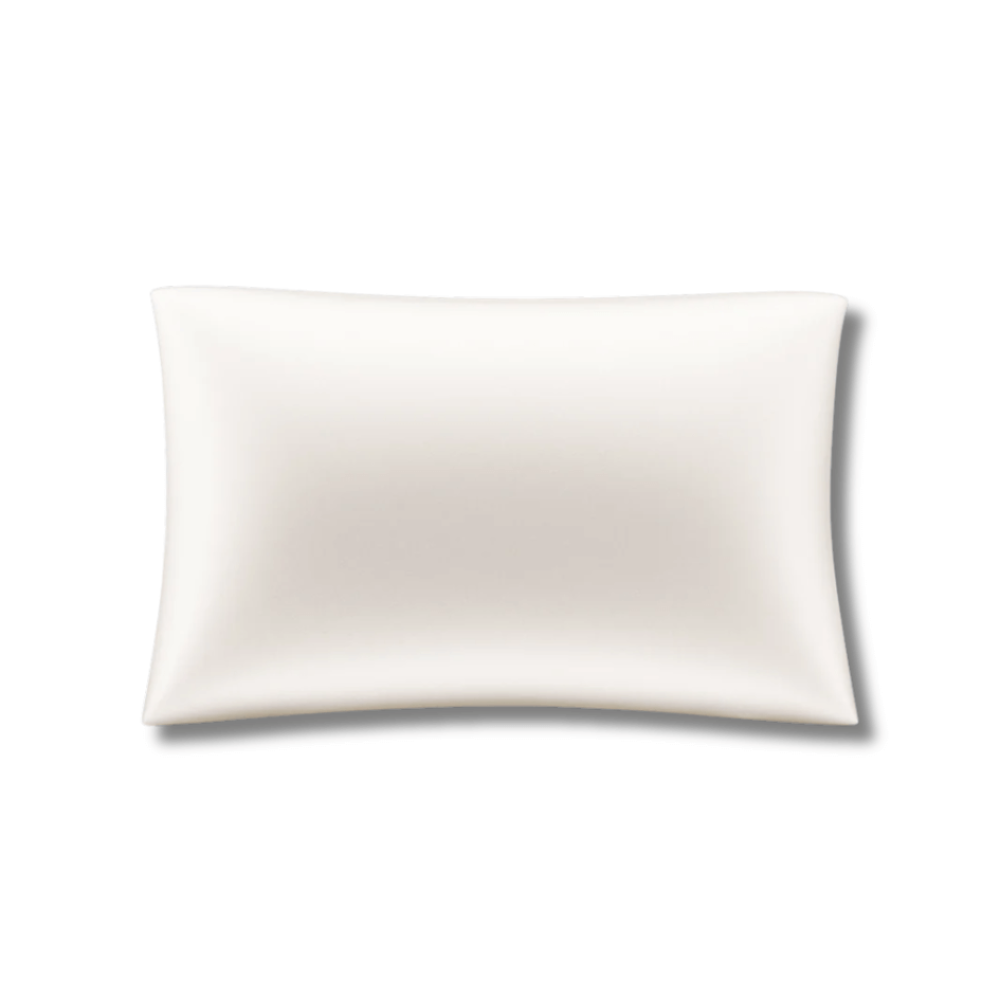 Шелковая наволочка молочная - MOLODO Silk Pillowcase Off White фото