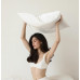 Шелковая наволочка молочная - MOLODO Silk Pillowcase Off White фото 3
