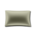Шелковая наволочка оливковая - MOLODO Silk Pillowcase Forest Moss фото