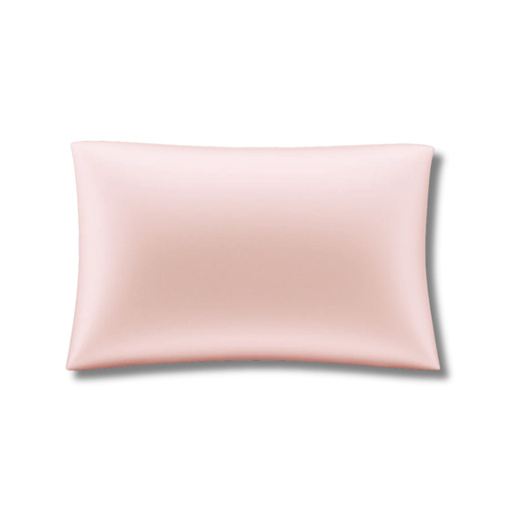 Шелковая наволочка пудровая - MOLODO Silk Pillowcase Powder Pink фото