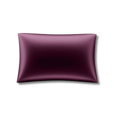 Шелковая наволочка сливовая - MOLODO Silk Pillowcase Plum 