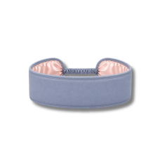 Шовкова повʼязка для вмивання та догляду пудрова -  MOLODO Silk Bandage For Washing And Care Powder Pink 